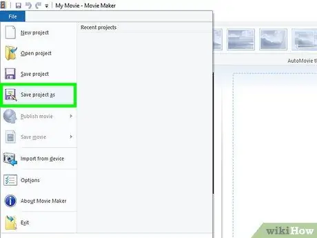 Windows Movie Maker бағдарламасын қолданыңыз 12 -қадам