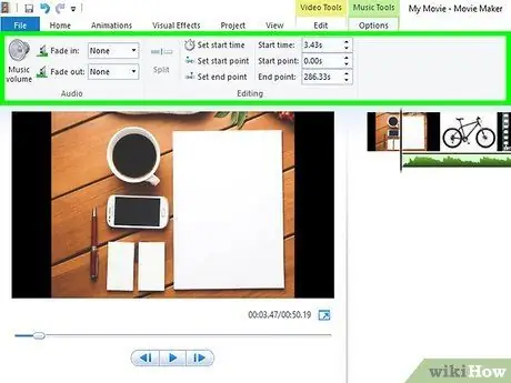 השתמש ב- Windows Movie Maker שלב 24