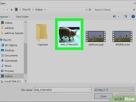 Convert a MOV File to an MP4 Step 12