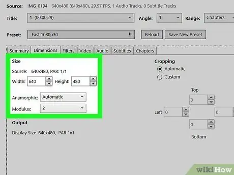 Converti un file MOV in un MP4 Passaggio 18