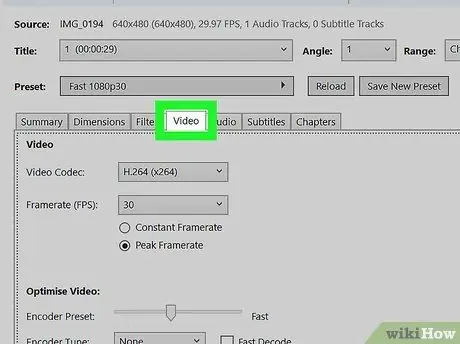 Convert a MOV File to an MP4 Step 19