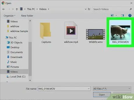 Convert a MOV File to an MP4 Step 3