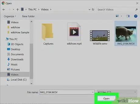 Convert a MOV File to an MP4 Step 4