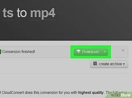 Convert Ts to MP4 on PC or Mac Step 6