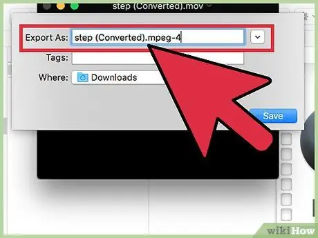 Convert MOV to MP4 and HD MP4 With Quicktime Pro 7 Step 10