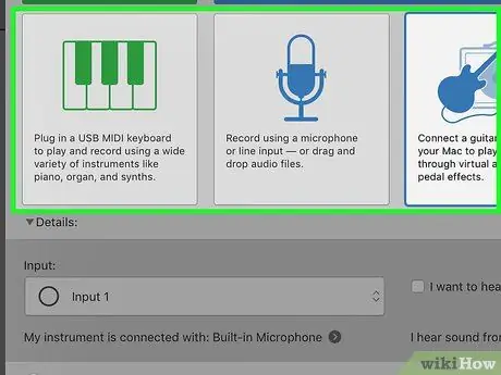 Karang Muzik Menggunakan GarageBand Langkah 5