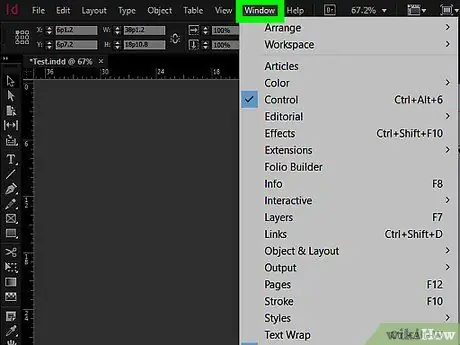 InDesign Adım 9'da Nesnelerin Kilidini Açın