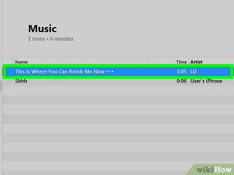 Muusika ülekandmine iPhone'ist arvutisse Samm 9