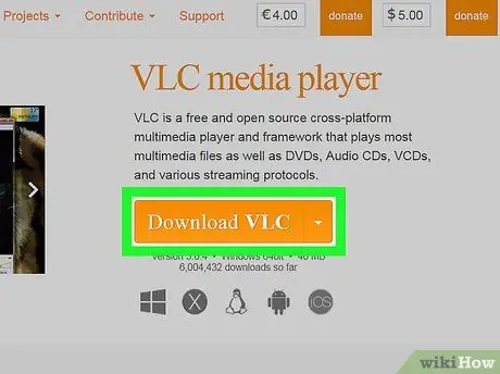 Preuzmite i instalirajte VLC Media Player 2. korak