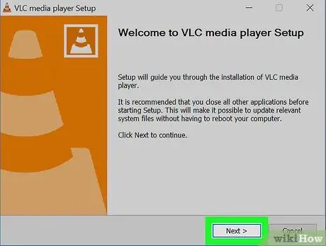 Laai VLC Media Player af en installeer Stap 7