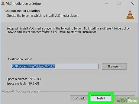 Preuzmite i instalirajte VLC Media Player Korak 8