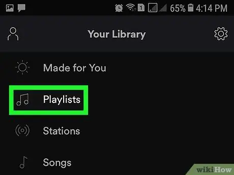 Laai musiek af van Spotify Stap 4