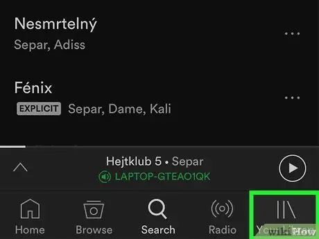 Sinkronizoni një pajisje me Spotify Hapi 10