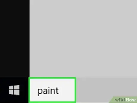 Gebruik Microsoft Paint in Windows Stap 2