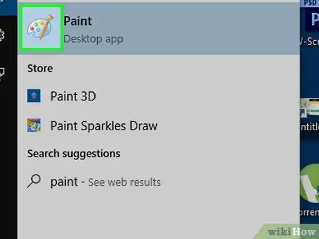 Verwenden Sie Microsoft Paint in Windows Schritt 3