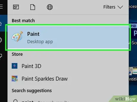 Gebruik Microsoft Paint in Windows Stap 4