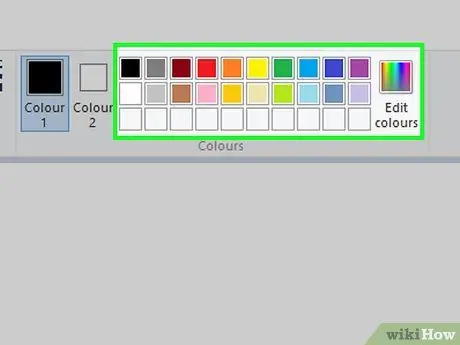 Gebruik Microsoft Paint in Windows Stap 6