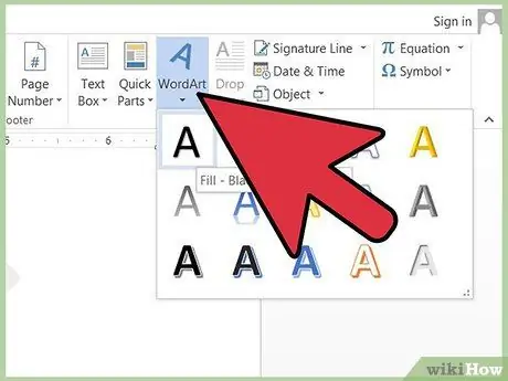 Etapa 5 para fazer uma marca d'água