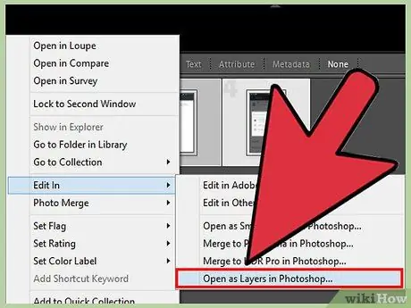 Öffnen Sie mehrere Bilder als Ebenen in Photoshop mit Bridge Schritt 8