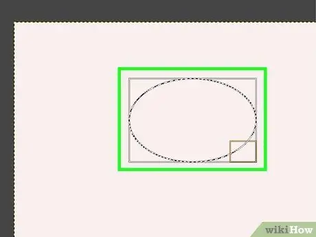 ارسم دائرة في Gimp الخطوة 2