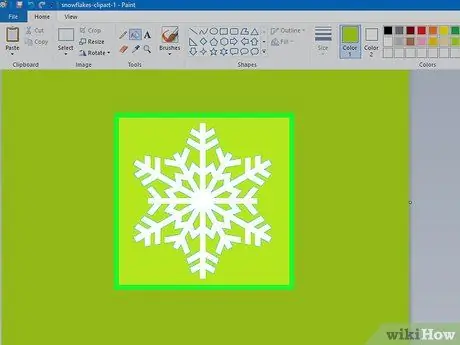 เปลี่ยนพื้นหลังรูปภาพใน MS Paint (หน้าจอสีเขียว) ขั้นตอนที่ 9