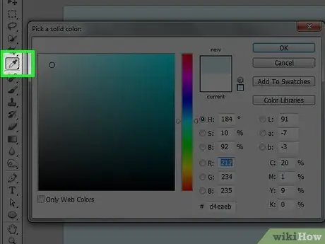 Cambia il colore di sfondo in Photoshop Passaggio 18