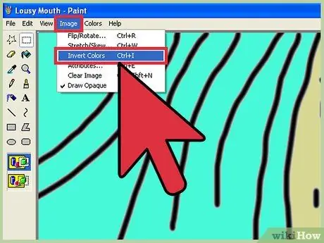 ใช้การเปลี่ยนสีใน MS Paint ขั้นตอนที่ 6