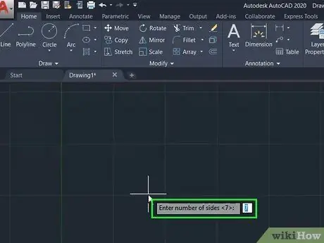 Koristite AutoCAD 11. korak