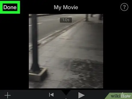 Cut Music in iMovie on iPhone or iPad Step 11