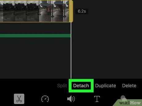 Muziek knippen in iMovie op iPhone of iPad Stap 6