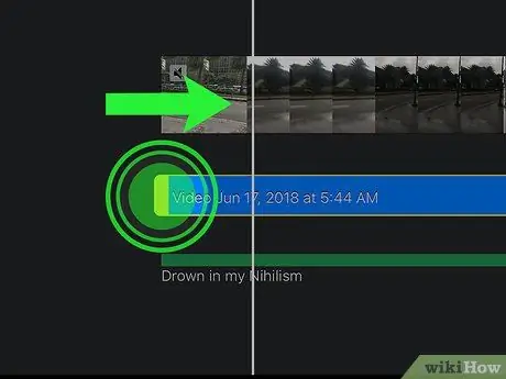 Klipp av musikk i iMovie på iPhone eller iPad Trinn 9