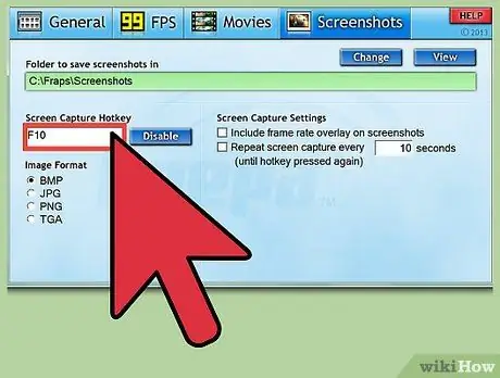 Gumamit ng Fraps Hakbang 12