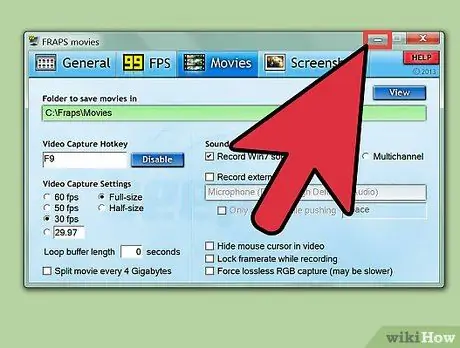 Gumamit ng Fraps Hakbang 14
