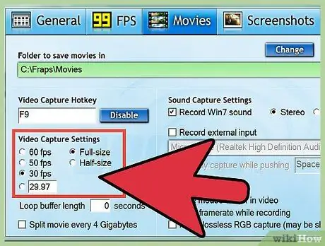 Օգտագործեք Fraps Քայլ 7