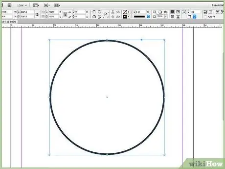 Divideix un cercle en 6 parts iguals Pas 5