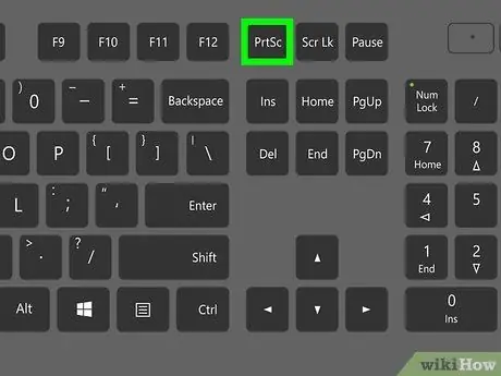 'Użyj funkcji „Print Screen” na klawiaturze Krok 1