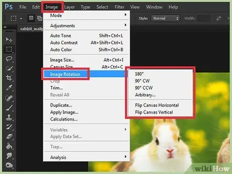 Putar Gambar di Photoshop Langkah 2