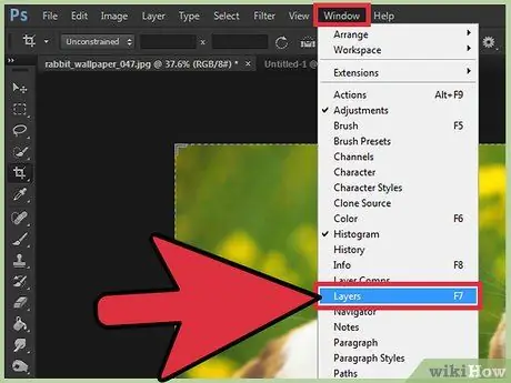 Putar Imej di Photoshop Langkah 5