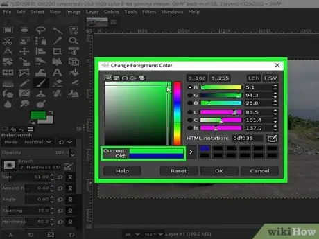 Promijenite boju bilo čega na Gimpu, korak 24