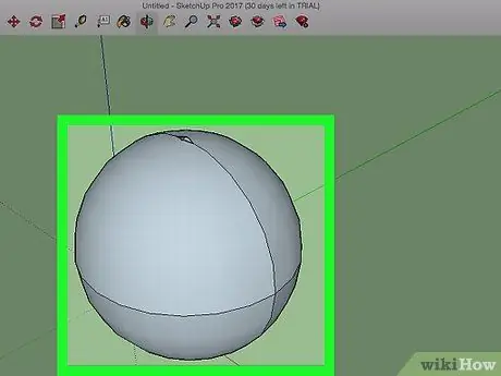 Utwórz sferę w programie SketchUp Krok 16