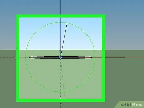 สร้างทรงกลมใน SketchUp ขั้นตอนที่ 3