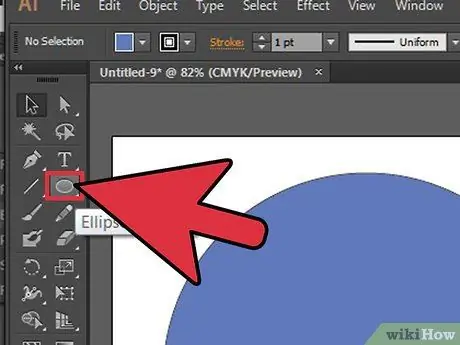 Cortar un agujero en un objeto en Adobe Illustrator Paso 5