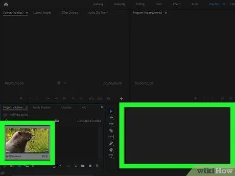 Ritaglia un video in Adobe Premiere Pro Passaggio 4