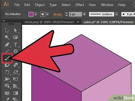 Użyj narzędzia Pędzel w programie Adobe Illustrator Krok 3