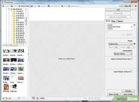 Photoscape Batch Redaktorundan istifadə edin Adım 1