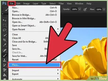 Photoshop 15 -ci addımda bir şəkli digərinə çevirin