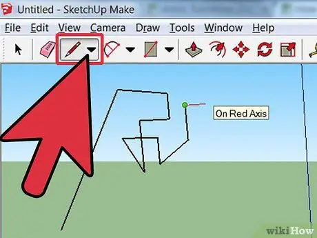 Gebruik SketchUp Stap 5