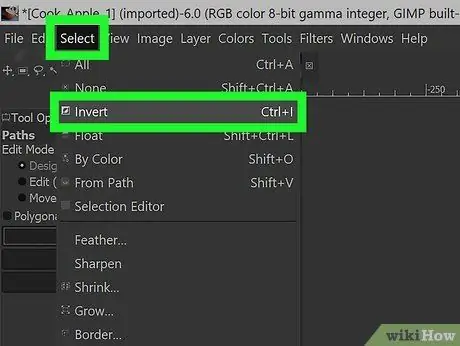 Entfernen Sie einen Hintergrund mit dem GIMP Paths Tool Schritt 7