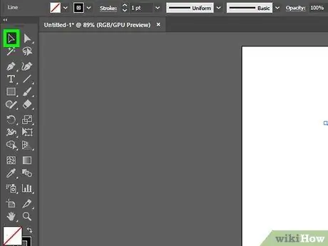 በ Adobe Illustrator ደረጃ 3 ውስጥ ረቂቅን ይፍጠሩ