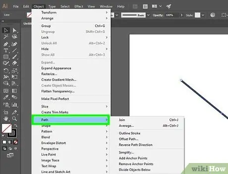 Izveidojiet kontūru programmā Adobe Illustrator 8. darbība